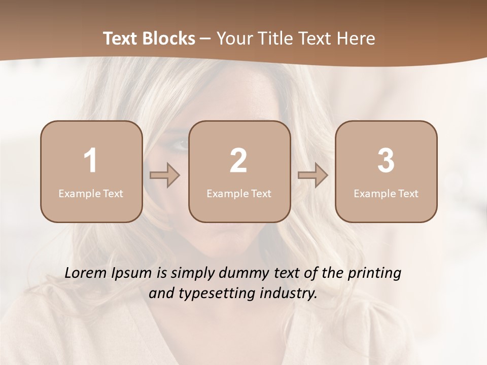 Shot Scream White PowerPoint Template