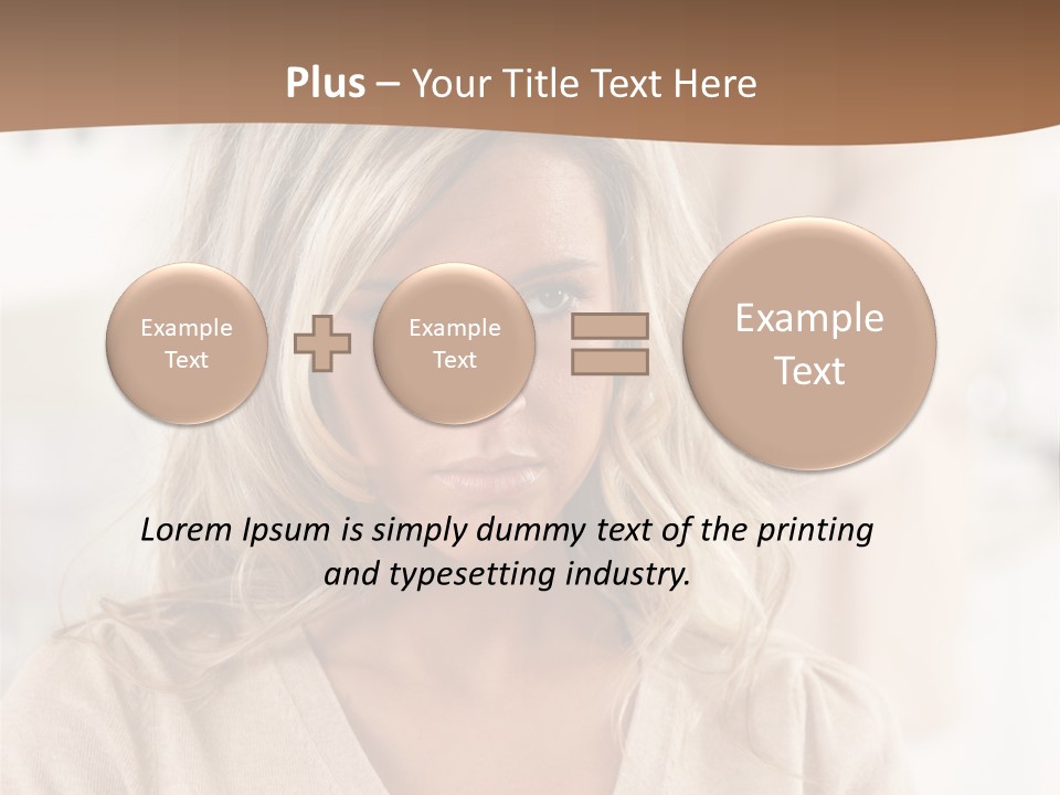 Shot Scream White PowerPoint Template