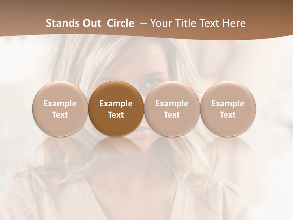 Shot Scream White PowerPoint Template