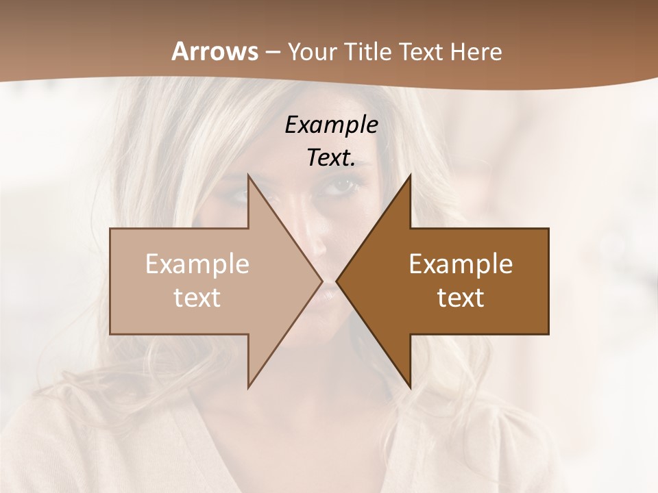 Shot Scream White PowerPoint Template