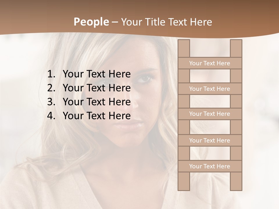 Shot Scream White PowerPoint Template