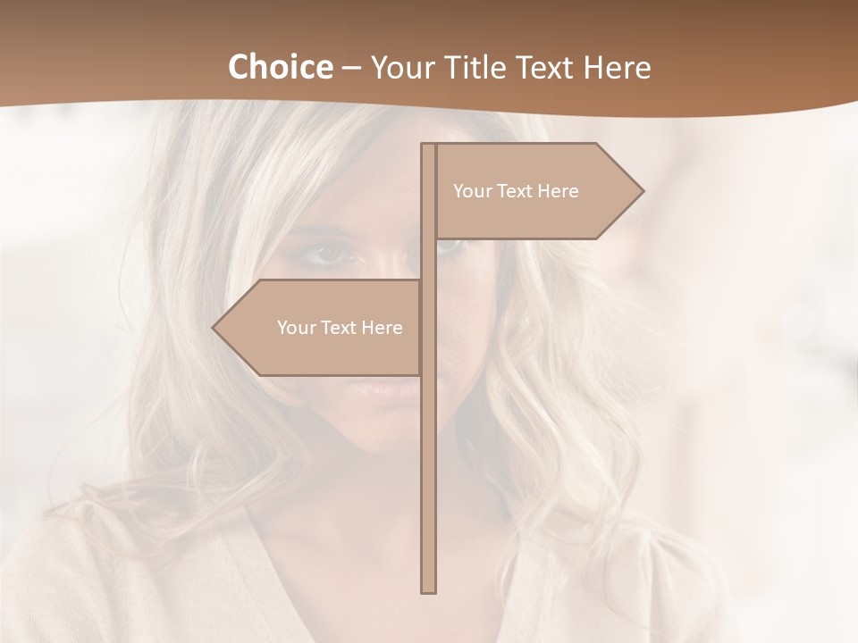 Shot Scream White PowerPoint Template