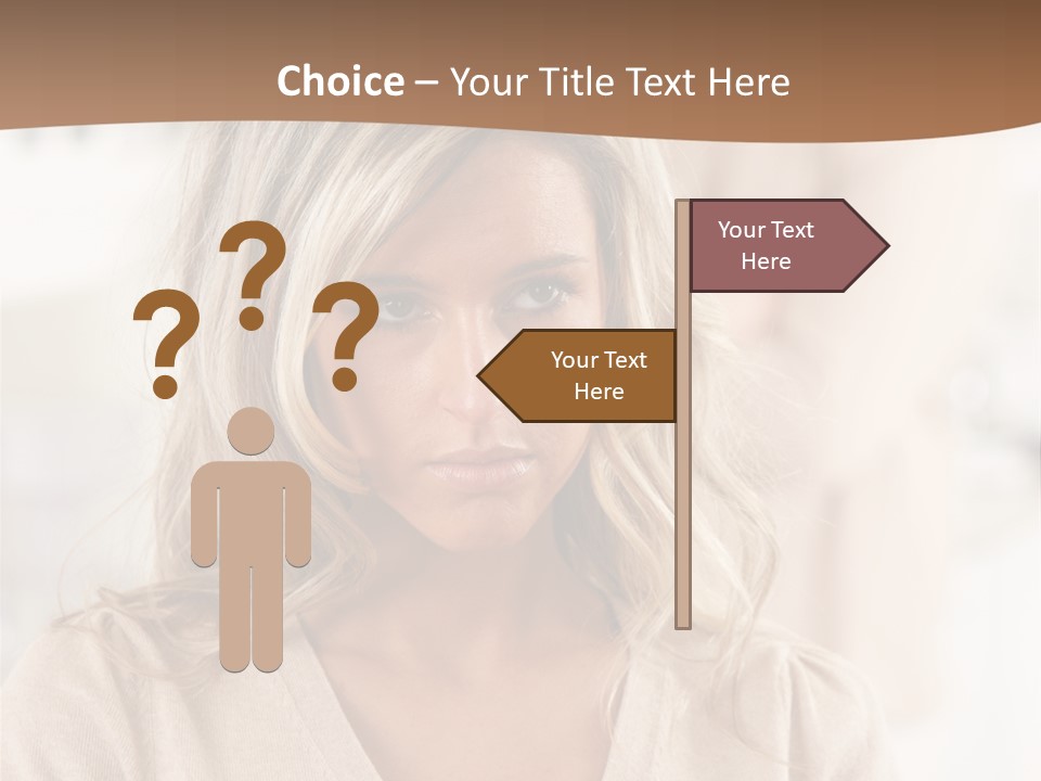 Shot Scream White PowerPoint Template