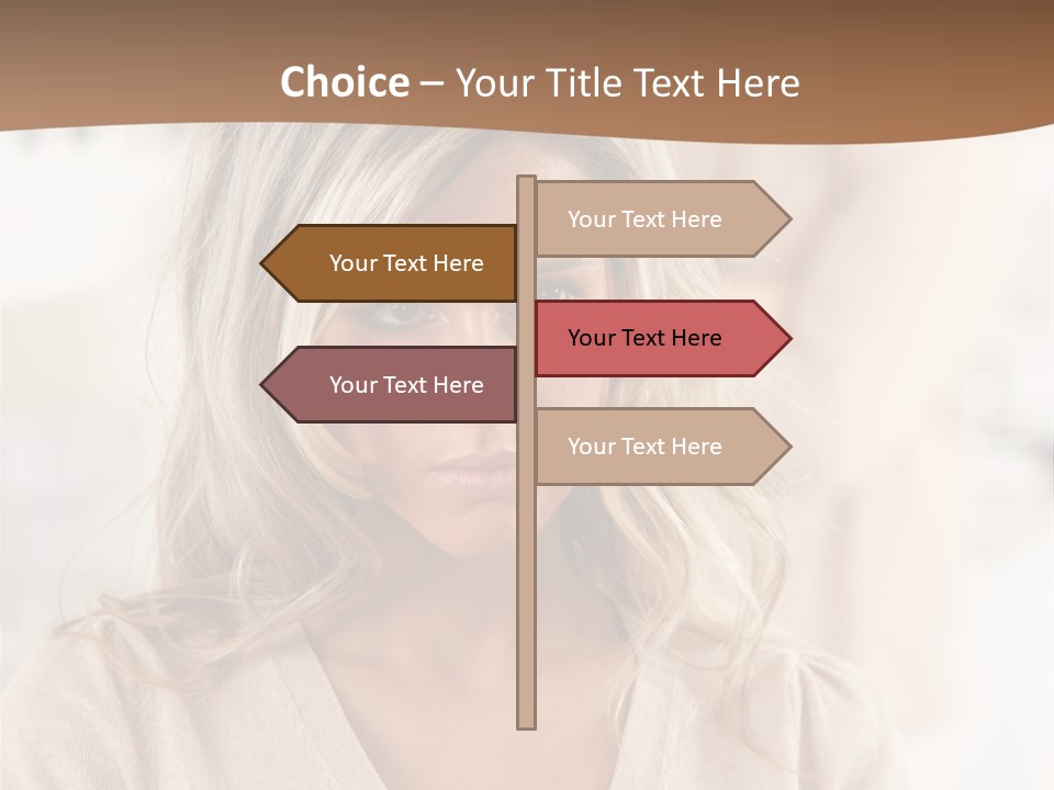 Shot Scream White PowerPoint Template