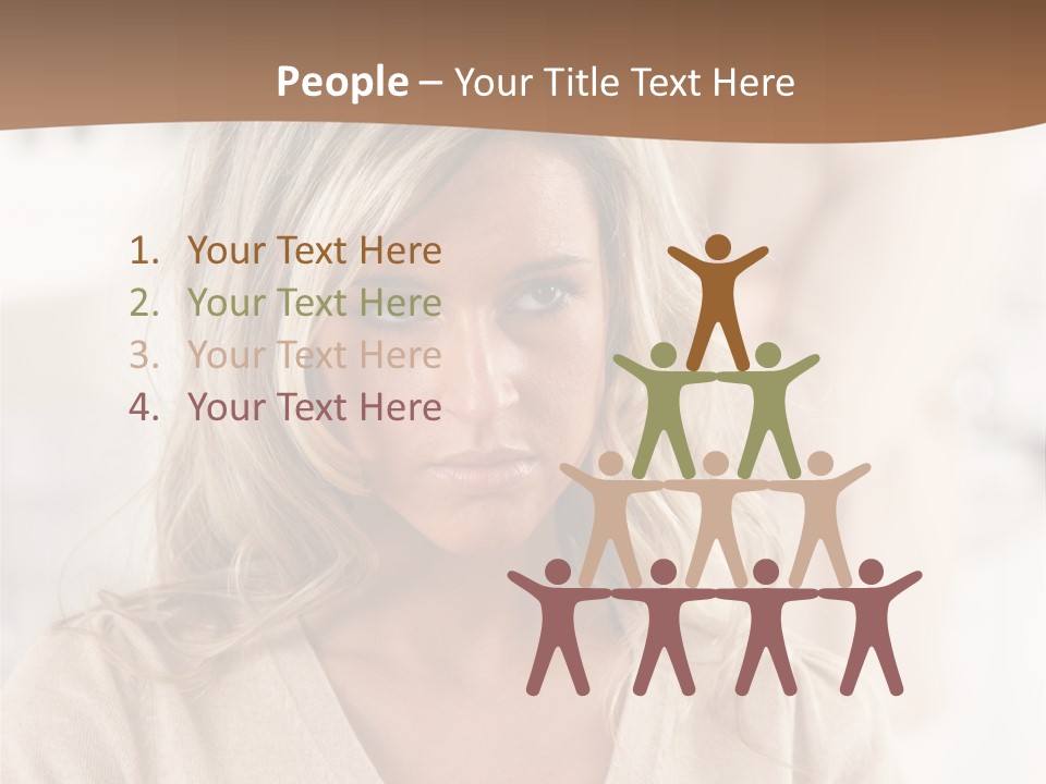 Shot Scream White PowerPoint Template
