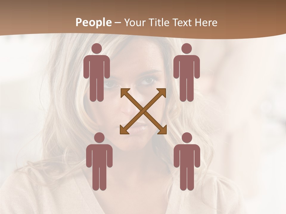 Shot Scream White PowerPoint Template