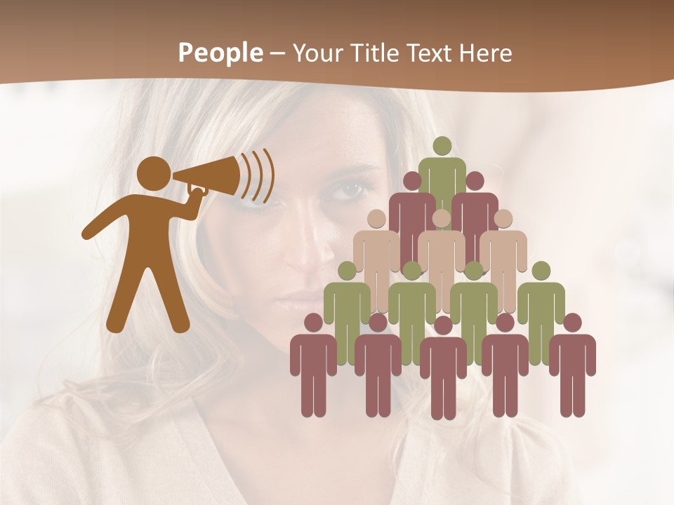 Shot Scream White PowerPoint Template