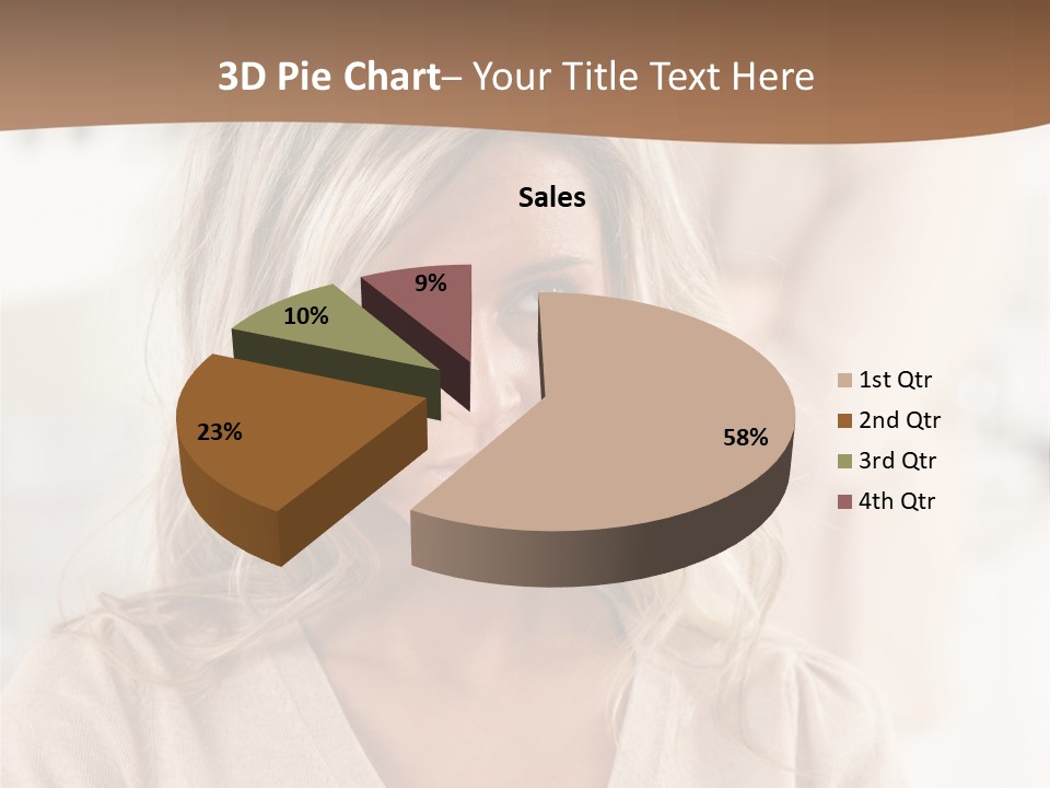 Shot Scream White PowerPoint Template