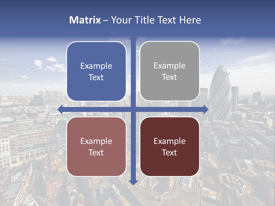 London Panorama Tall PowerPoint Template