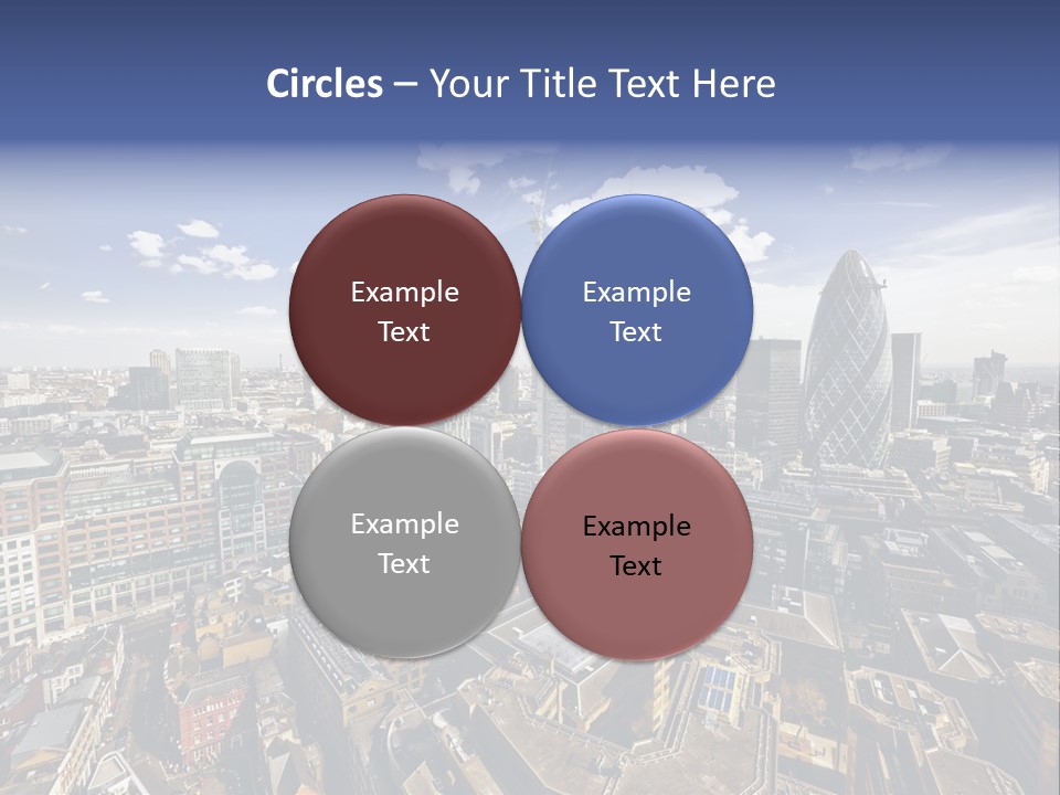 London Panorama Tall PowerPoint Template