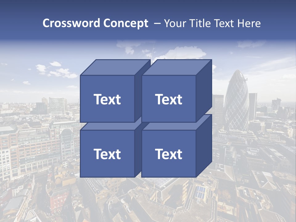 London Panorama Tall PowerPoint Template