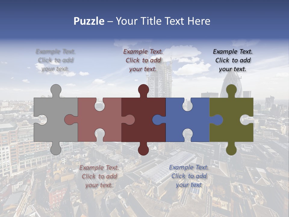 London Panorama Tall PowerPoint Template