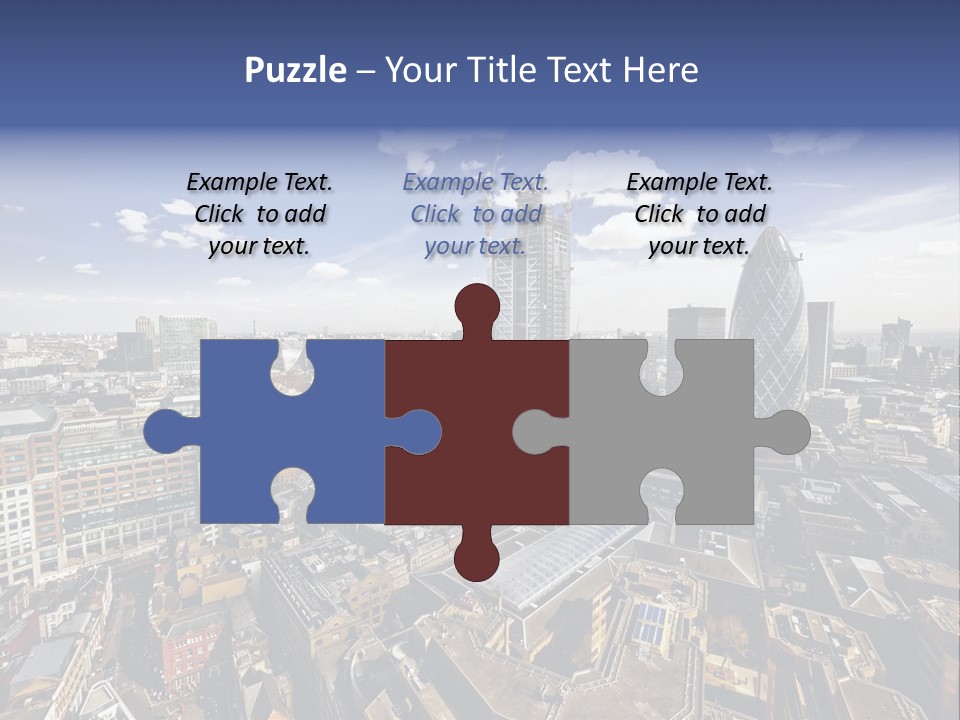 London Panorama Tall PowerPoint Template