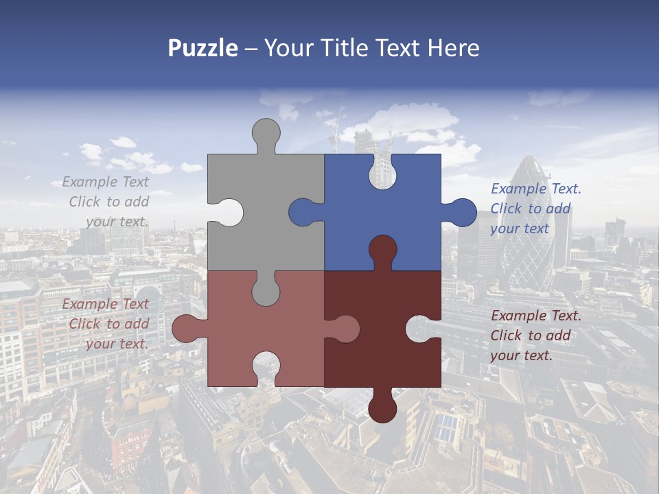 London Panorama Tall PowerPoint Template