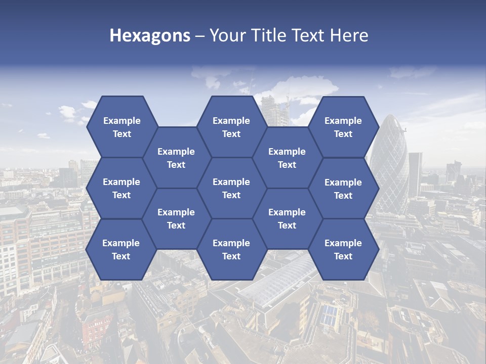 London Panorama Tall PowerPoint Template