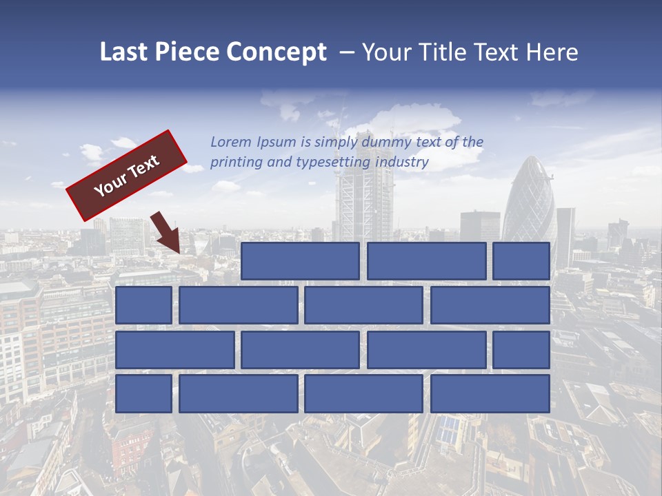 London Panorama Tall PowerPoint Template