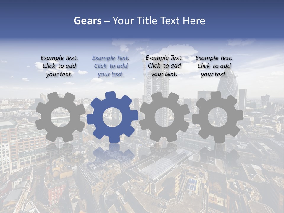 London Panorama Tall PowerPoint Template