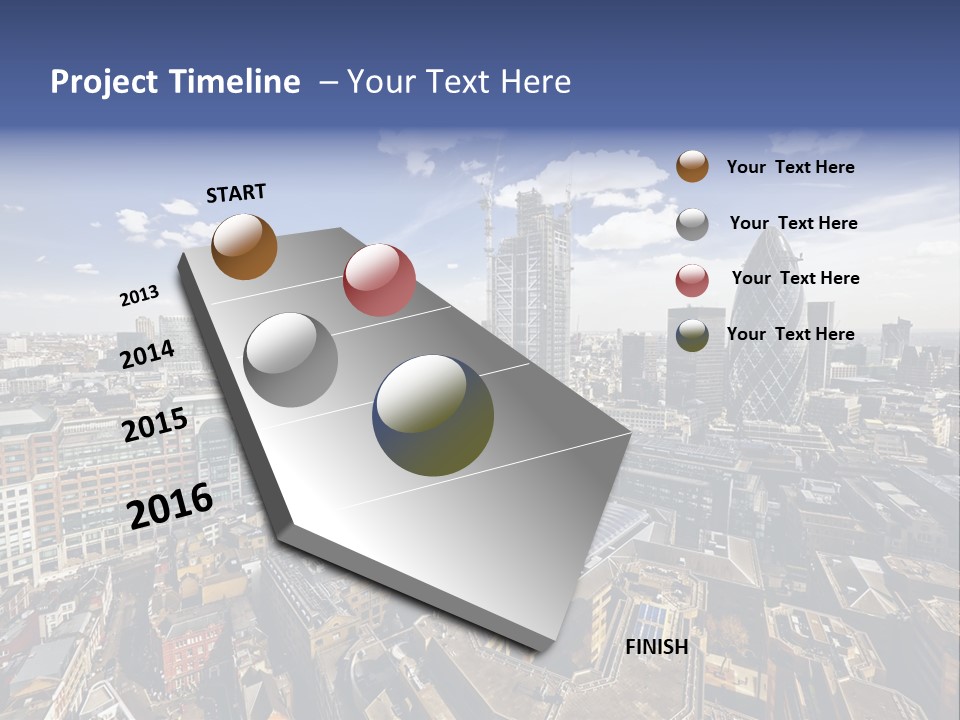 London Panorama Tall PowerPoint Template