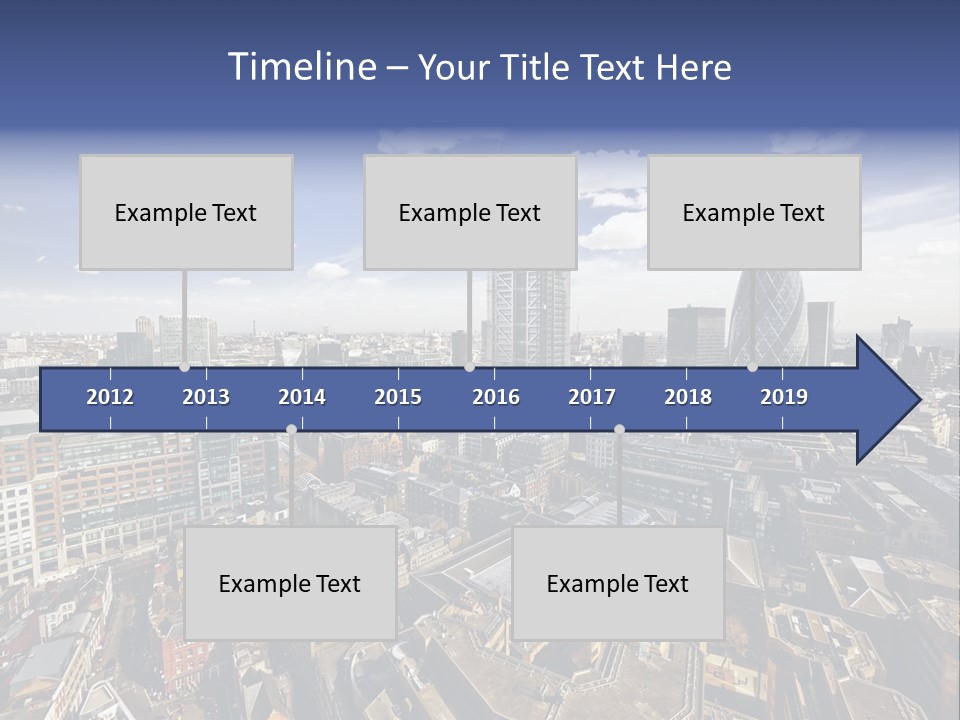 London Panorama Tall PowerPoint Template