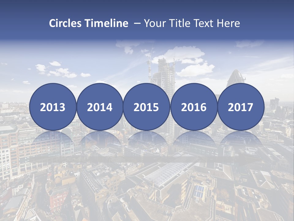 London Panorama Tall PowerPoint Template