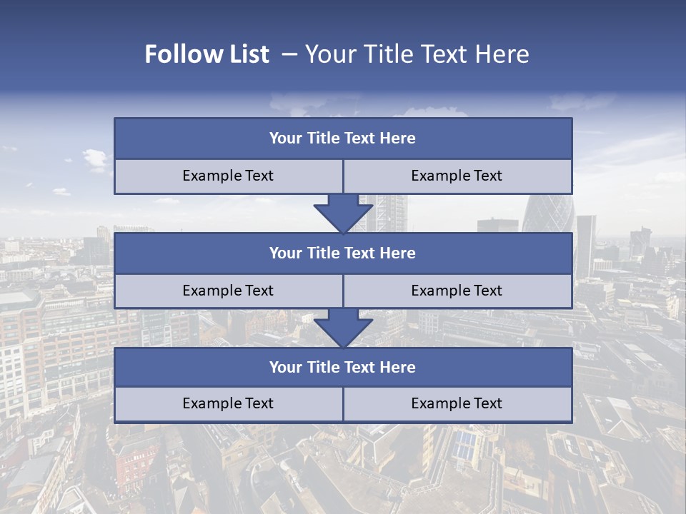 London Panorama Tall PowerPoint Template
