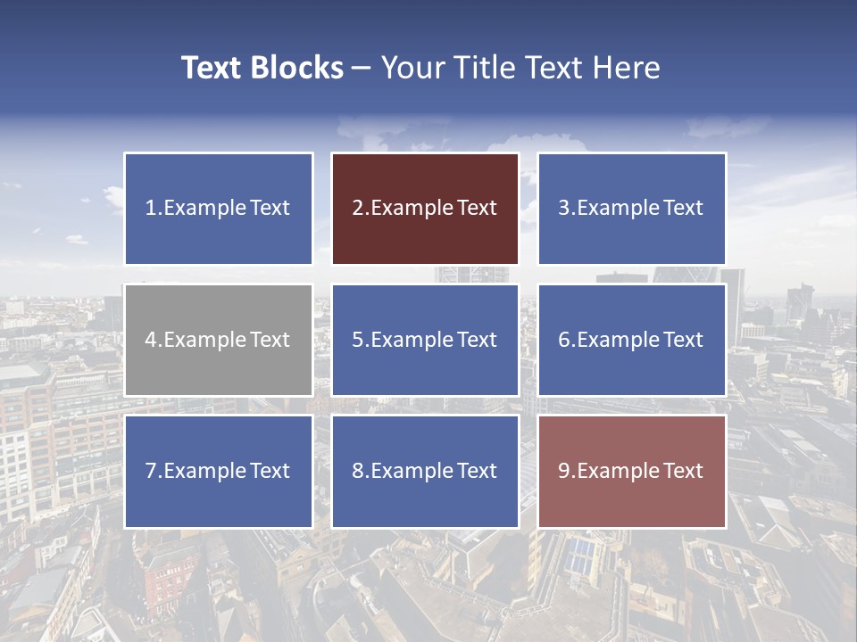 London Panorama Tall PowerPoint Template