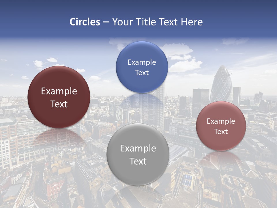 London Panorama Tall PowerPoint Template