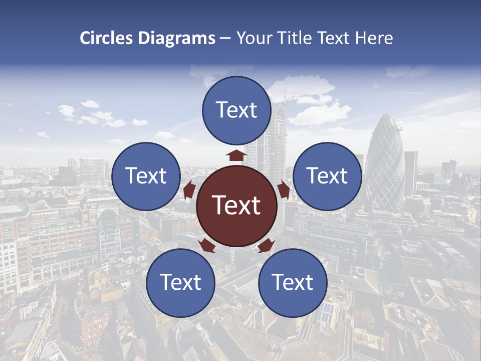 London Panorama Tall PowerPoint Template