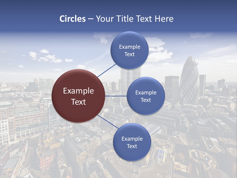 London Panorama Tall PowerPoint Template