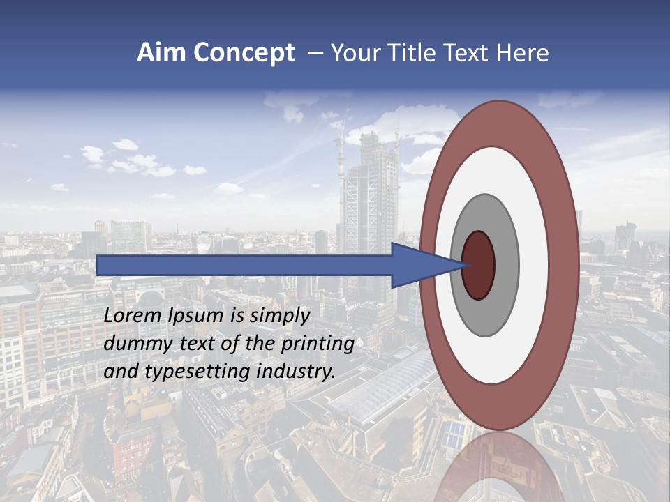 London Panorama Tall PowerPoint Template