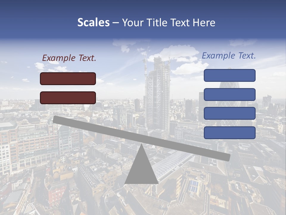 London Panorama Tall PowerPoint Template