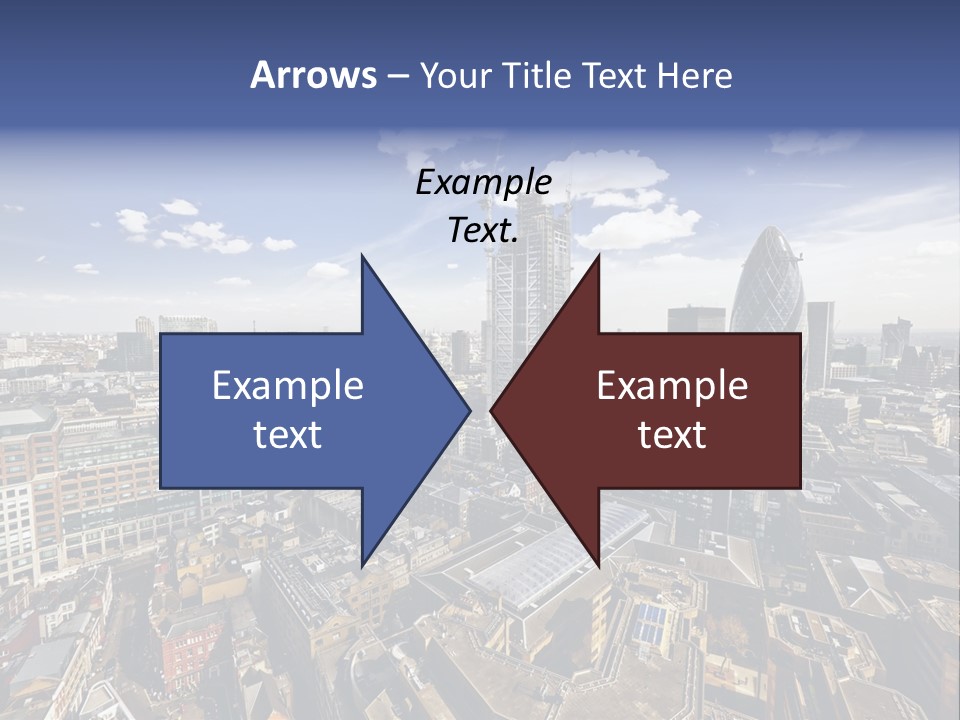 London Panorama Tall PowerPoint Template