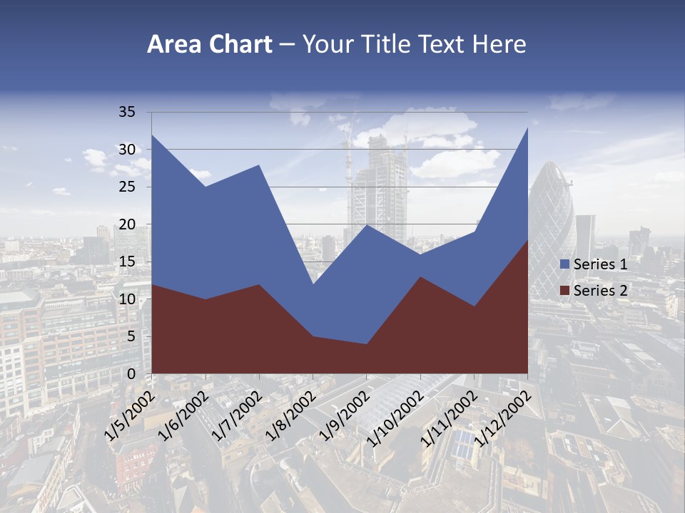 London Panorama Tall PowerPoint Template