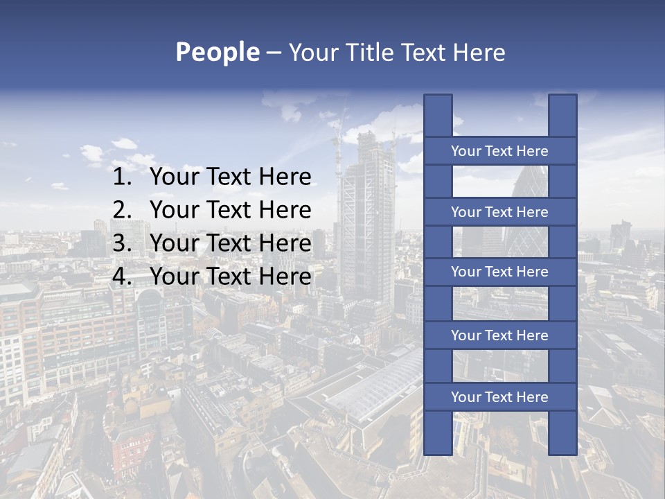London Panorama Tall PowerPoint Template