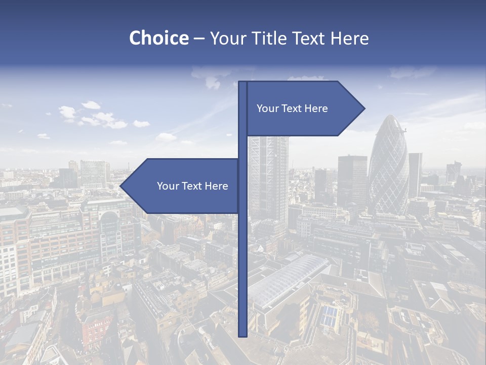 London Panorama Tall PowerPoint Template