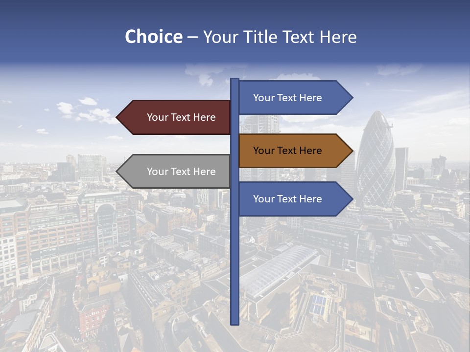 London Panorama Tall PowerPoint Template