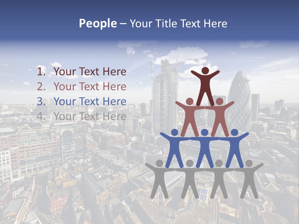 London Panorama Tall PowerPoint Template