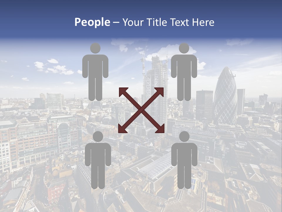 London Panorama Tall PowerPoint Template