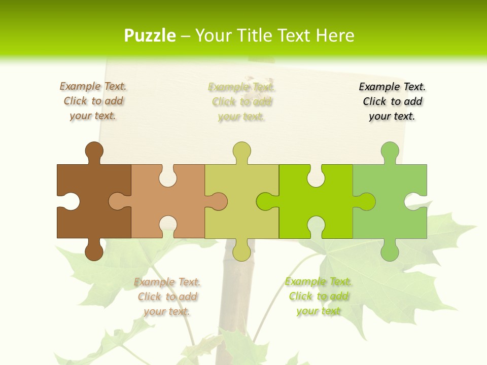 Design Environmental Bamboo PowerPoint Template