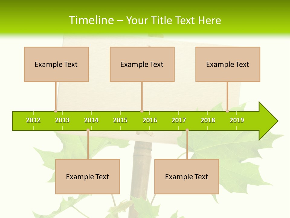Design Environmental Bamboo PowerPoint Template