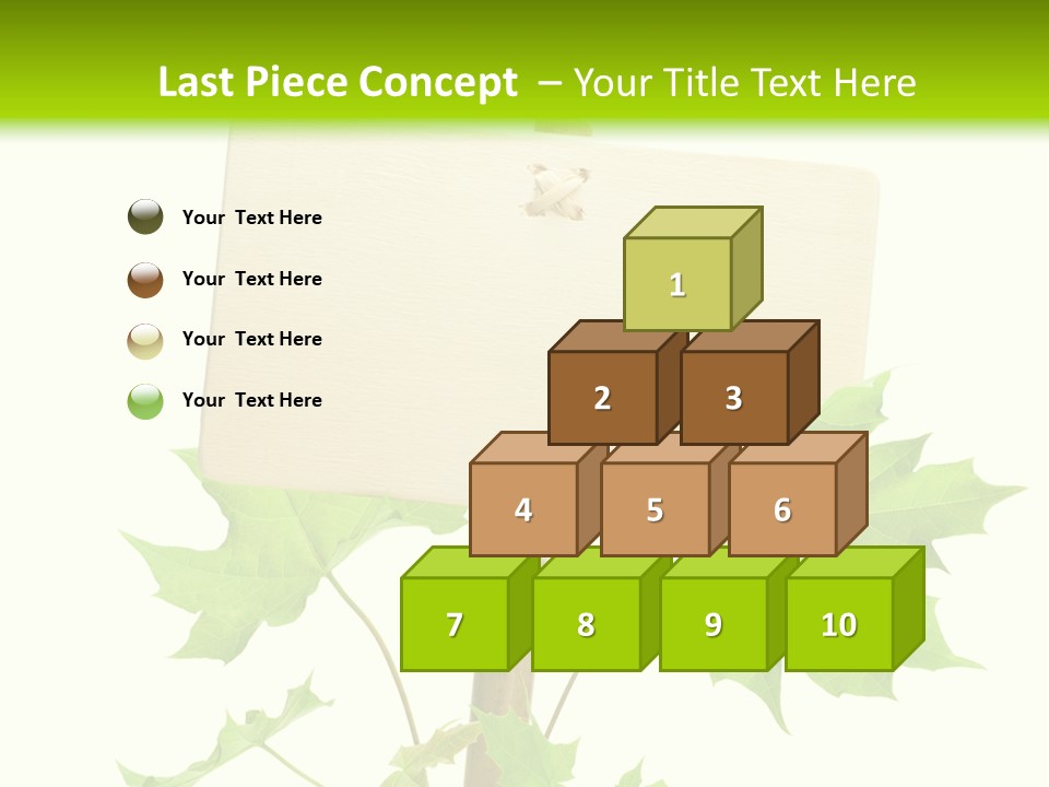 Design Environmental Bamboo PowerPoint Template