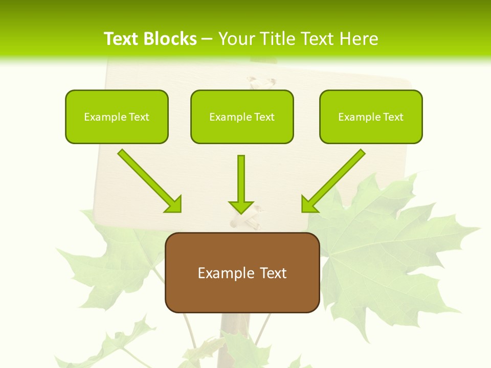 Design Environmental Bamboo PowerPoint Template