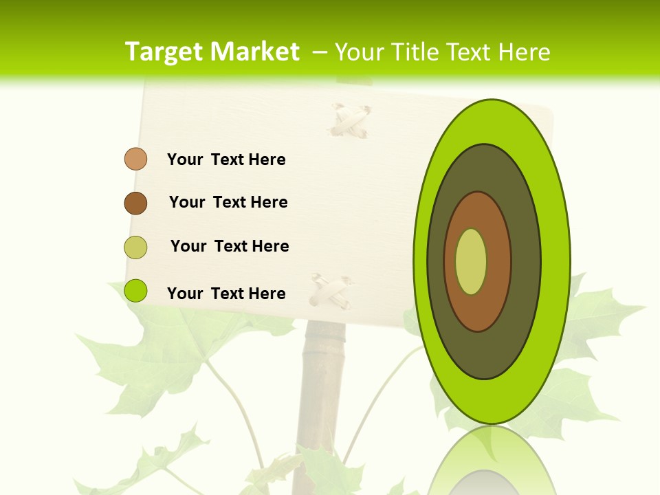 Design Environmental Bamboo PowerPoint Template