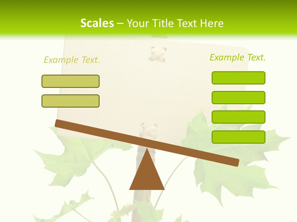 Design Environmental Bamboo PowerPoint Template