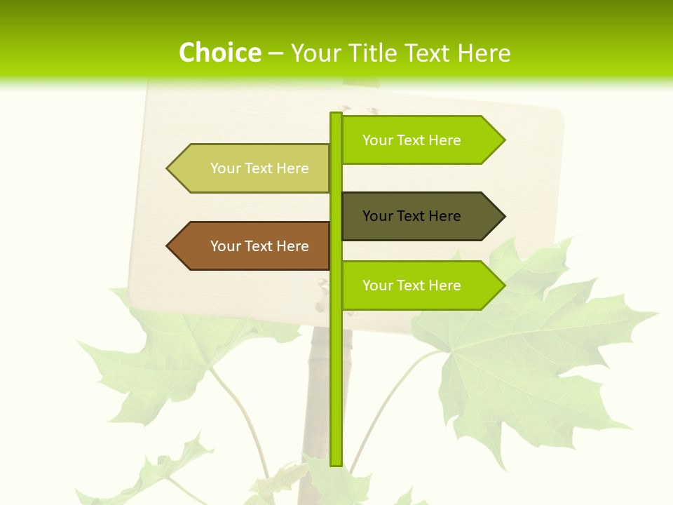 Design Environmental Bamboo PowerPoint Template