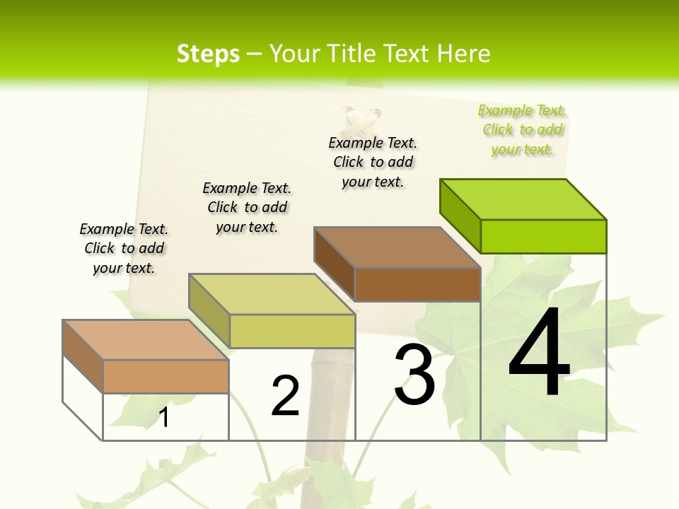 Design Environmental Bamboo PowerPoint Template