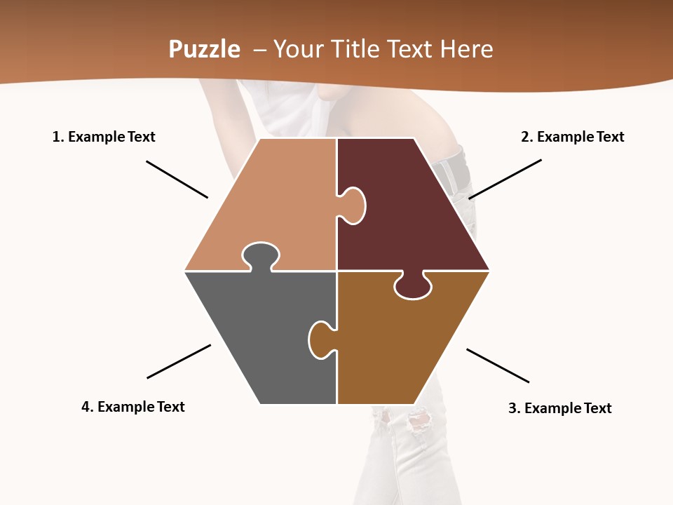 Face Blond Style PowerPoint Template