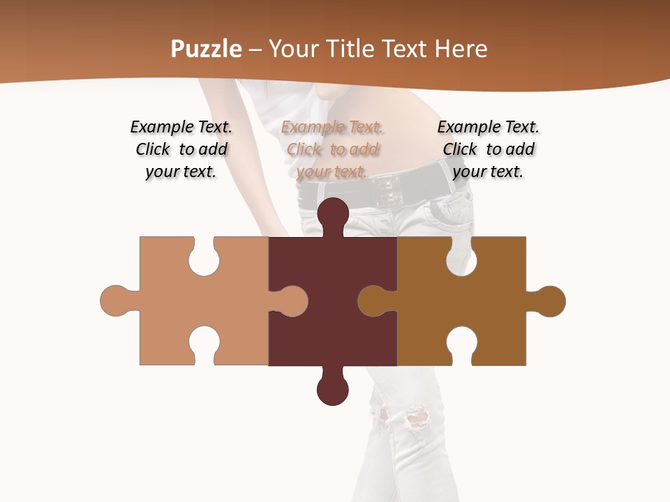 Face Blond Style PowerPoint Template