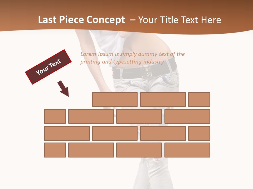 Face Blond Style PowerPoint Template