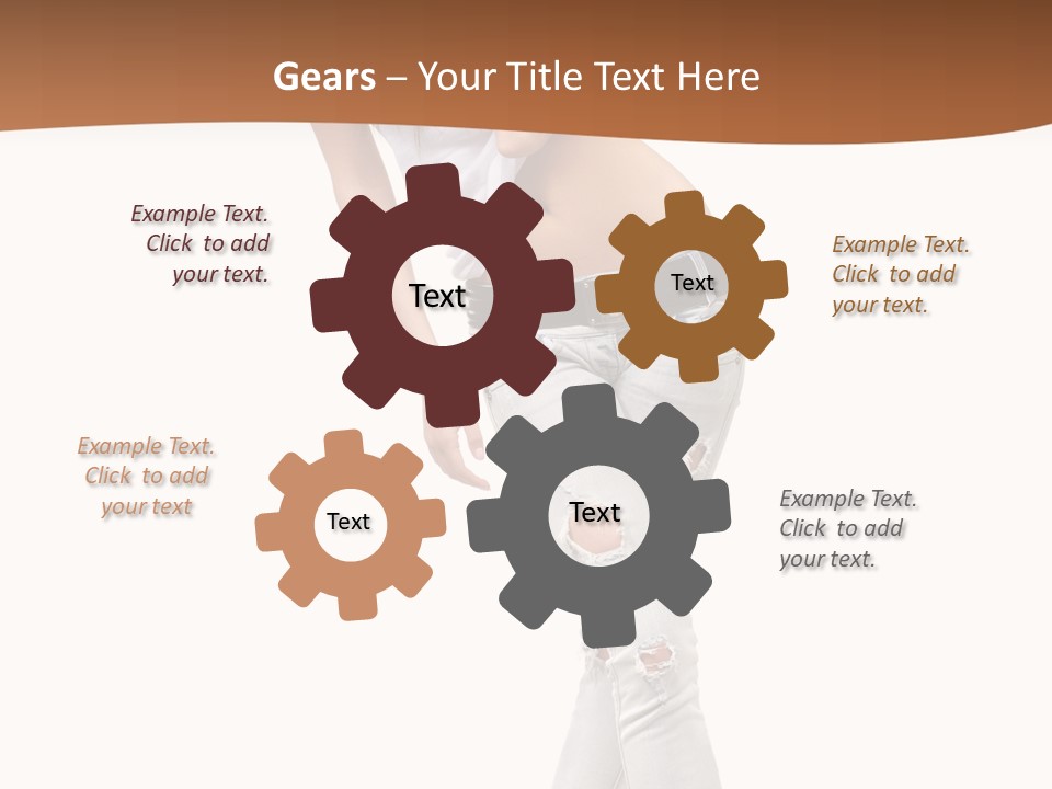 Face Blond Style PowerPoint Template